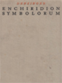 Image of Enchiridion Symbolorum Definitionum Et Declarationum De Rebus Fidei Et Morum