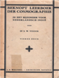 Image of Beknopt Leerboek Der Cosmographie: In Het Bijzonder Voor Nederlandsch Indië