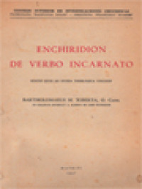 Image of Enchiridion De Verbo Incarnato: Fontes Quos Ad Studia Theologica Collegit