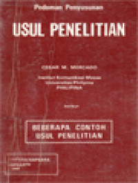 Image of Pedoman Penyusunan Usul Penelitian