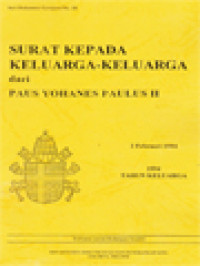 Image of Surat Kepada Keluarga-Keluarga Dari Paus Yohanes Paulus II - 2 Februari 1994 - 1994 Tahun Keluarga