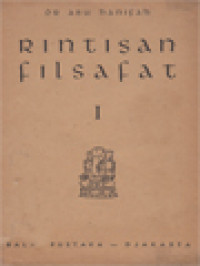Image of Rintisan Filsafat I: Filsafat Barat Ditilik Dengan Djiwa Timur