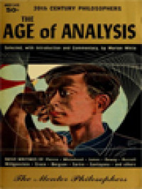 Image of The Age Of Analysis: 20th Century Philosophers