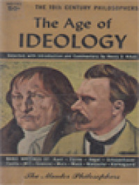 Image of The Age Of Ideology: The 19th Century Philosophers
