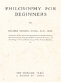 Image of Philosophy For Beginners