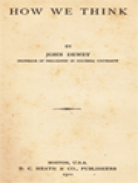 Image of How We Think