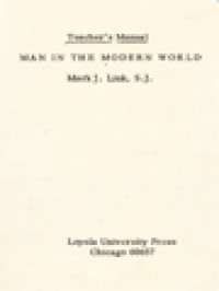 Image of Teacher's Manual: Man In The Modern World
