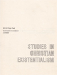 Image of Studies In Christian Existentialism