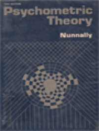 Image of Psychometric Theory