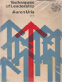 Image of Techniques Of Leadership