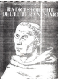 Image of Radici Storiche Del Luteranesimo