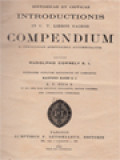 Introductionis In U.T Libros Sacros Compendium: Historicae Et Criticae