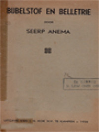 Image of Bijbelstof En Belletrie