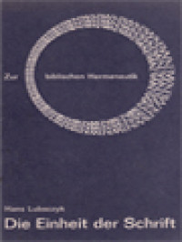 Image of Die Einheit Der Schrift: Zur Biblischen Hermeneutik (Viele Theologien - Ein Bekenntnis)