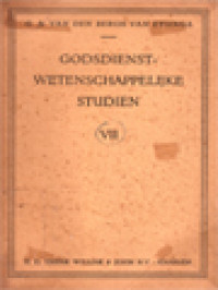 Image of Godsdienst Wetenschappelijke Studiën VII