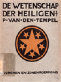 Image of De Wetenschap Der Heiligen: Beschouwingen Over Ascese En Mystiek