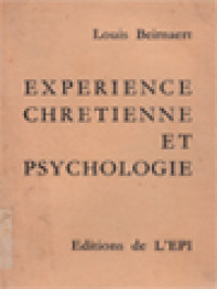 Image of Experience Chretienne Et Psychologie