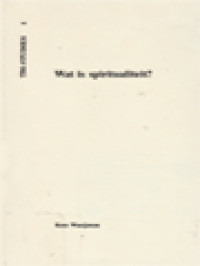 Image of Wat Is Spiritualiteit?