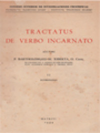 Image of Tractatus De Verbo Incarnato, II. Soteriologia