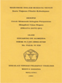 Image of Maromak Dalam Budaya Tetun, Suatu Tinjauan Filsafat Kebudayaan
