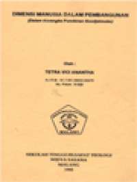 Image of Dimensi Manusia Dalam Pembangunan (Dalam Kerangka Pemikiran Soedjatmoko)