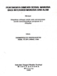 Image of Pentingnya Dimensi Sosial Manusia Bagi Interaksi Manusia Dan Alam