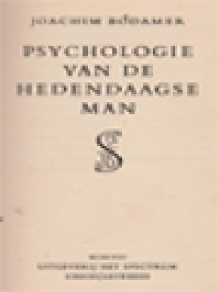 Image of Psychologie Van De Hedendaagse Man