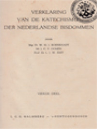 Image of Verklaring Van De Katechismus Der Nederlandse Bisdommen IV: Vraag 205-293
