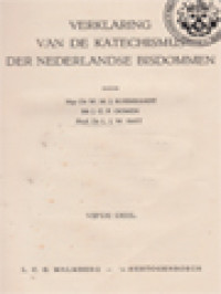 Image of Verklaring Van De Katechismus Der Nederlandse Bisdommen V: Vraag 294-367