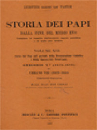 Image of Storia Dei Papi, Dalla Fine Del Medio Evo XIII: Gregorio XV (1621-1623) Ed Urbano VIII (1623-1644)