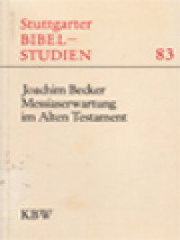 Image of Messiaserwartung Im Alten Testament
