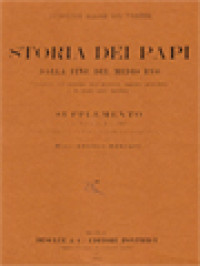 Image of Storia Dei Papi, Dalla Fine Del Medio Evo (Supplemento): Supplemento Ai Volumi I E III