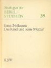 Image of Das Kind Und Seine Mutter: Stuktur Und Verkundigung Des 2. Kapitels Im Matthausevangelium