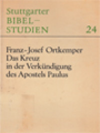 Image of Das Kreuz In Der Verkündigung Des Apostels Paulus