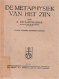 Image of De Metaphysiek Van Het Zijn