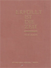 Image of Erfüllt Ist Die Zeit: Betrachtende Lesungen Aus Dem Evangelium Nach Matthäus