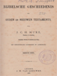 Image of Bijbelsche Geschiedenis Des Ouden En Nieuwen Testaments I