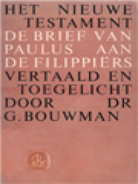 Image of De Brief Van Paulus Aan De Filippiërs