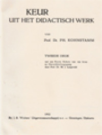 Image of Keur Uit Het Didactisch Werk