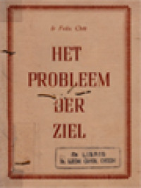 Image of Het Probleem Der Ziel
