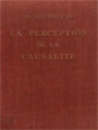 Image of La Perception De La Causalité