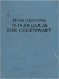 Image of Psychologie Der Gegenwart