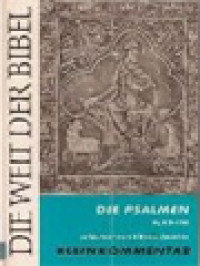 Image of Die Welt Der Bibel: Die Psalmen II. Teil (Ps 42-89)