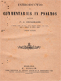 Image of Introductio Et Comentarius In Psalmos