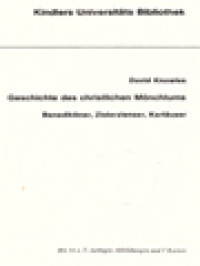 Image of Geschichte Des Christlichen Mönchtums: Benediktiner, Zisterzienser, Kartauser