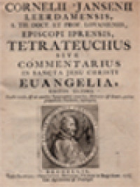 Image of Episcopi Iprensis, Tetrateuchus Sive Commentarius In Sancta Jesu Christi Euangelia