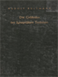 Image of Die Geschechte Der Synoptischen Tradition