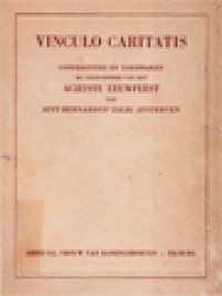 Image of Vinculo Caritatis: Conferenties En Toespraken Bij Gelegenheid Van Het Achtste Eeuwfeeest Van Sint Bernardus' Zalic Afsterven