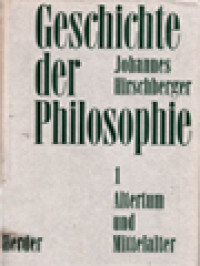 Image of Geschichte Der Philosophie I: Altertum Und Mittelalter
