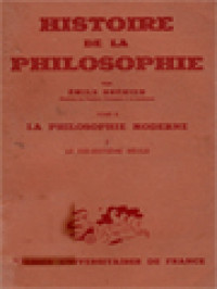 Image of Histoire De La Philosophie, Tome II: La Philosophie Moderne, 2 Le Dix Huitième Siècle